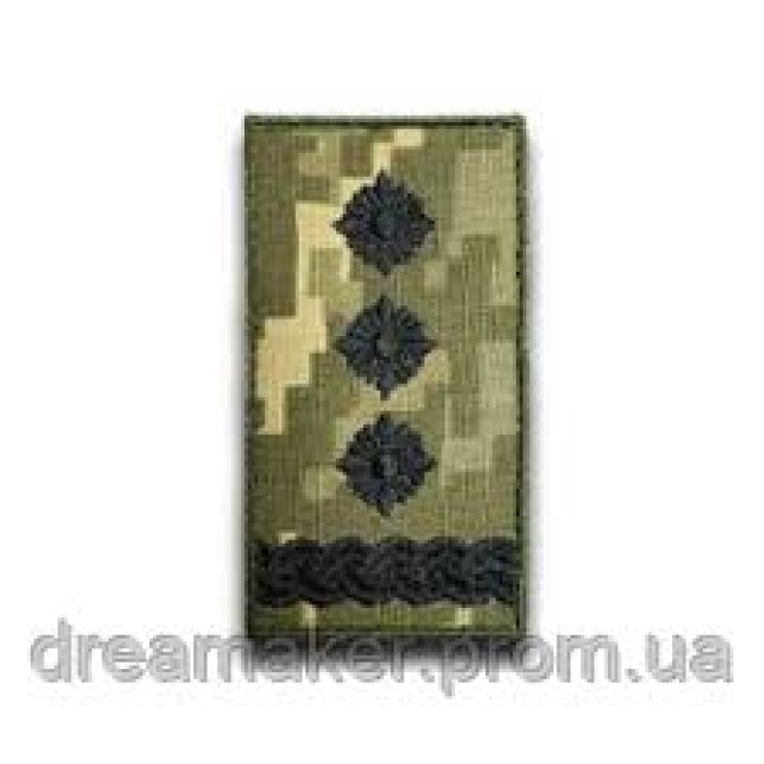 Погон піксель Полковник тканина
