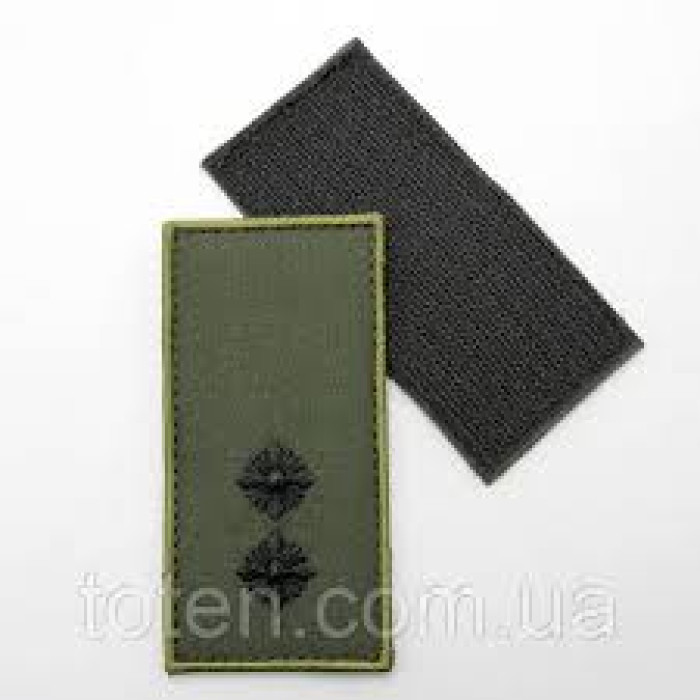 Погон олива Лейтенант тканина