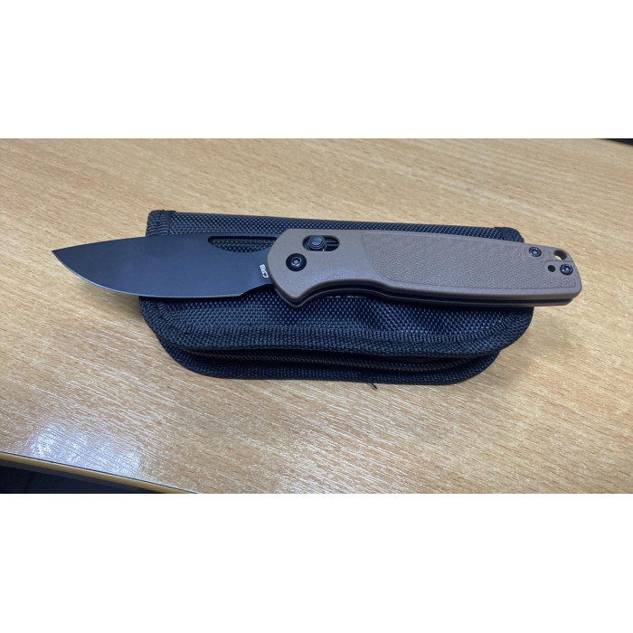 Ніж CJRB Acacia Black Blade brown