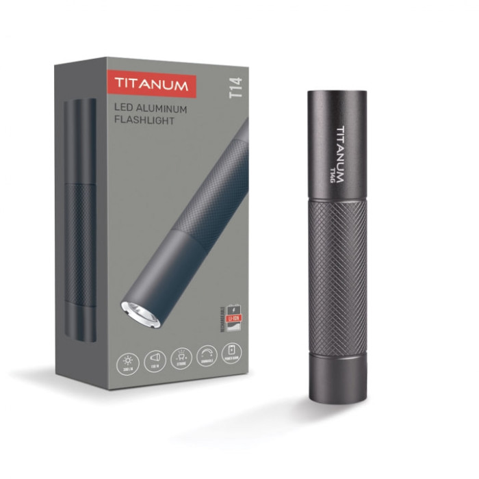 Портативний світлодіодний ліхтарик TITANUM TLF-T14BL 300Lm 5000K Blue