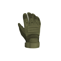 Рукавички повнопалі SKINARMOR із захистом тильної частини зелені XL 34025