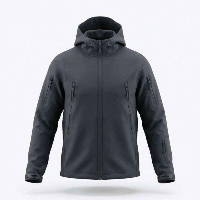 Куртка чорна Soft Shell р.44 ВВ