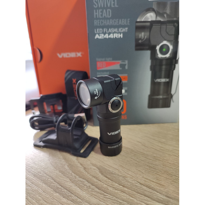 Ліхтар портативний світлодіоний Videx VLF-А244RH 600LM 5000К