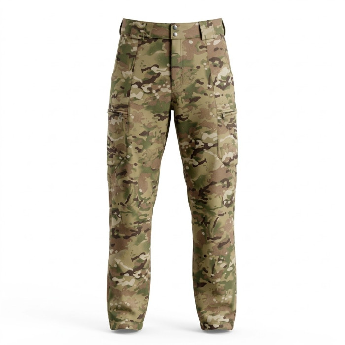 Штани SoftShell теплі мультикам р.50/4 (ВВ)