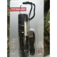 Портативний світлодіодний ліхтарик TITANUM червоне світло TLF-T16 160Lm 12000/6500K