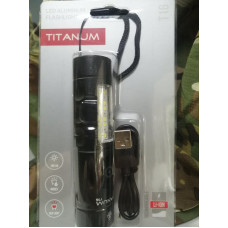 Портативний світлодіодний ліхтарик TITANUM червоне світло TLF-T16 160Lm 12000/6500K
