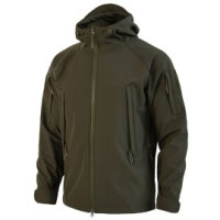 Куртка Softshell олива темна з капюшоном Б