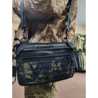 M-Tac сумка Admin Bag Medium Elite з липучкою МС Black