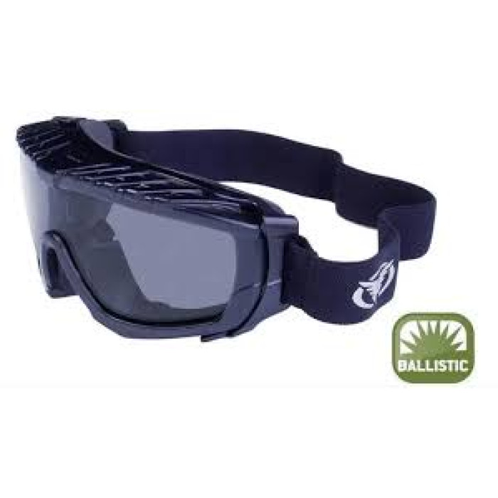 Окуляри Global Vision Ballistech-1(smoke) Anti-Fog чорні
