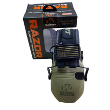 Навушники WALKER'S RAZOR ELECTRONIC MUFF OD GREEN Броневій