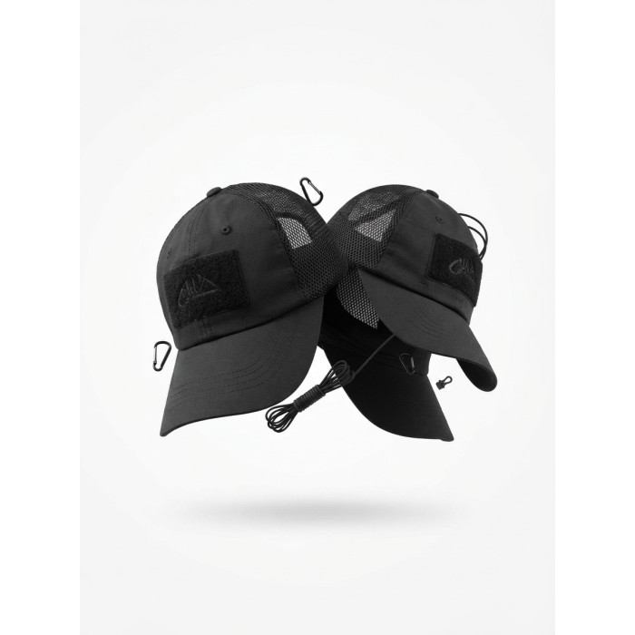 HELIKONБейсболка VENT- PolyCotton Ripstop Blасk