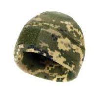 Шапка флісова з ліпучкою піксель р.54 АХ