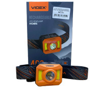Ліхтар налобний світлодіоний Videx VLF-H085-ОR 400LM 5000К (27529)