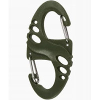 Карабінчик Mil-Tec S-Hook пластиковий - Olive