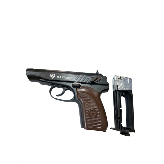 Пневматичний пістолет ПМ Win Gun 113 Makarov Blowback (PIS-003279)