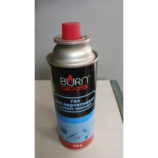 Газовий балон  BURN газ для портативних газових приладів 220g