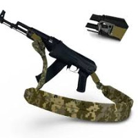Ремінь збройовий триточковий RAGNAROK з широким напліч.KRAKEN carbine піксель