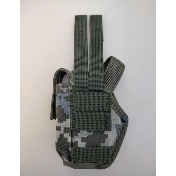 Кобура ПМ на Molle поясна з чохлом під магазин піксель MS 11910