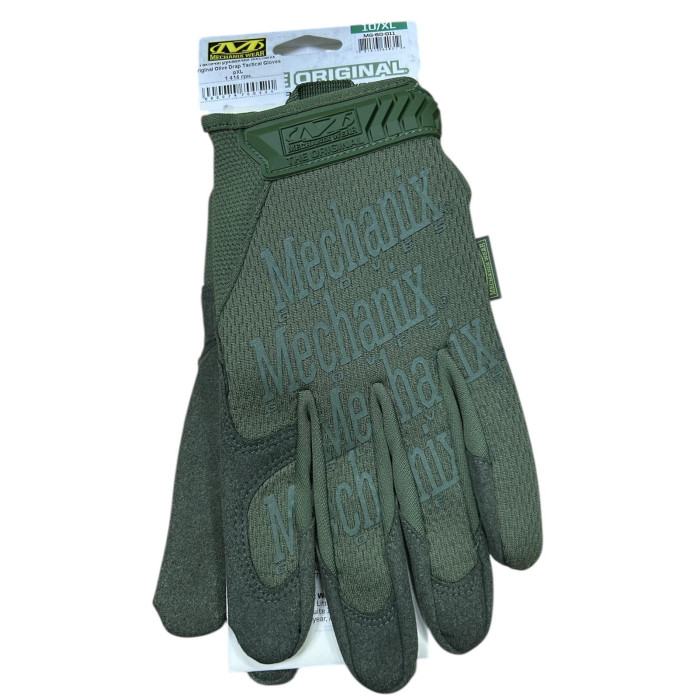 Тактичні рукавички Mechanix Original Olive Drap Tactical Gloves p2XL