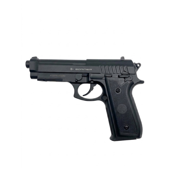 Пневматичний пістолет Borner 92 полімер (Beretta 92F) 003418