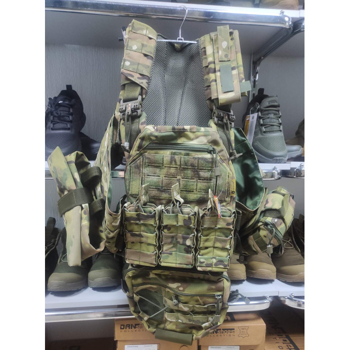 Плитоноска DFP GEN3 XL з 9 підсумками Мультикам