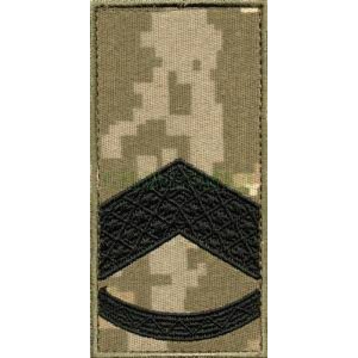 Погон піксель  Штаб-сержант тканина