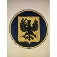 Шеврон Герб Чернігова круглий темно синій (ВВ)