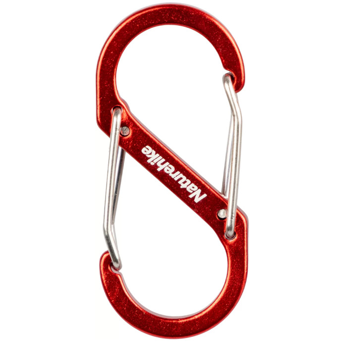 Карабін багатофункціональний Naturehike S-type NH20GS004 8.8см.червоний