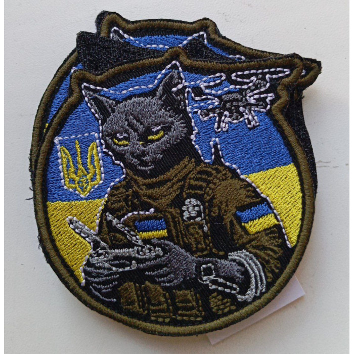 Шеврон Кіт з дронами (ВВ)