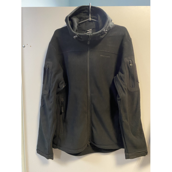Куртка HERCULES флісова (з кап.) Pentagon (Black XL)