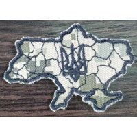 Шеврон Карта України (ВВ)