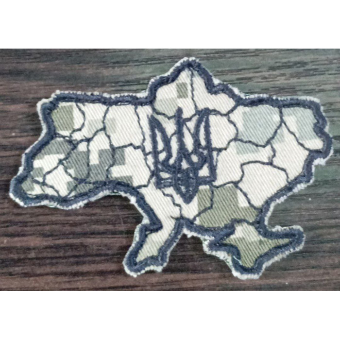 Шеврон Карта України (ВВ)