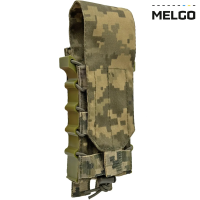 Підсумок під 1 маг. жорсткий  Cordura IRR 500D піксель корпус + клапан MG
