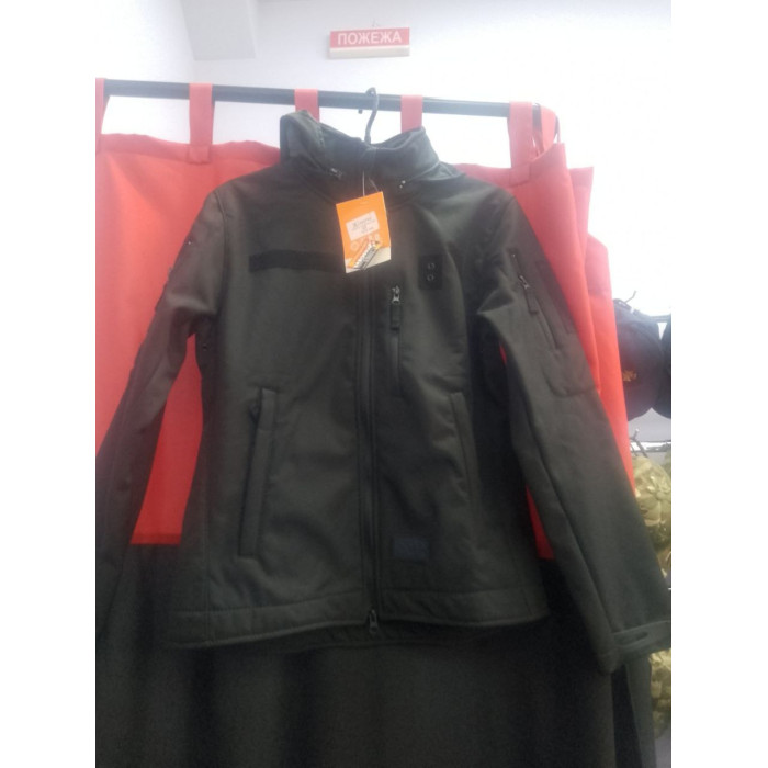 Куртка жіноча SoftShell PROF р.40 АХ чорна