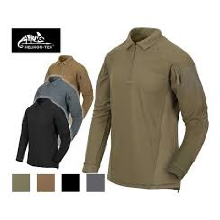 HELIKON ФутболкаPolo RАNGE з довгим рукавоm АdаptiveGreen L