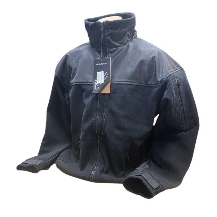 Куртка флісова CLASSIC ARMY Black  HELIKON-TEX р.M
