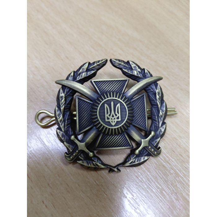Загальновійськовий беретний знак сухопутних військ (метал)
