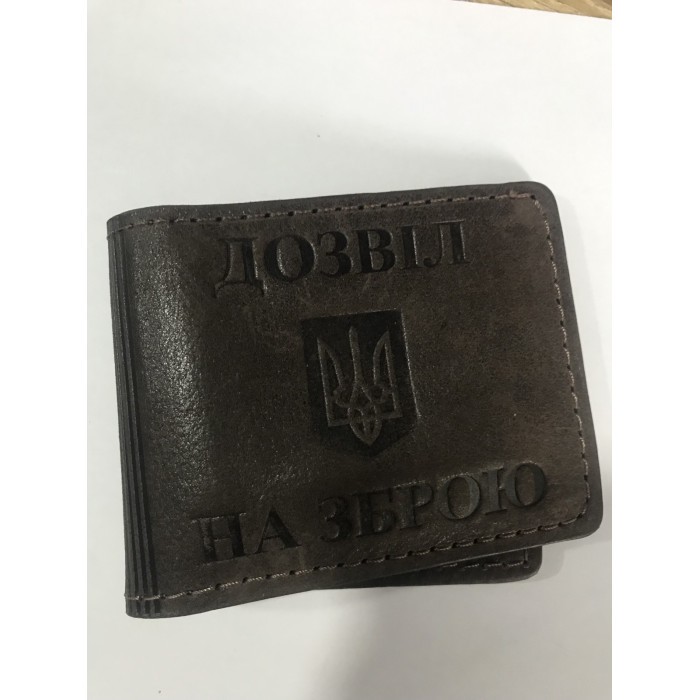 Обкладинка Дозвіл на зброю шкіра кор.