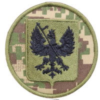 Шеврон Герб Чернігова круглий хижак (ВВ)