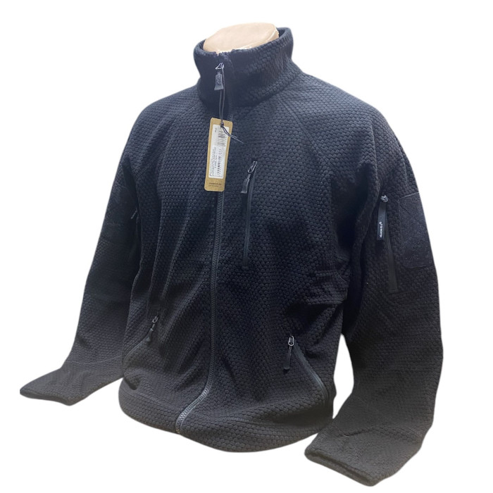 Куртка ALPHA Tactical-Grid Fleece(Black) HELIKON-TEX р.S