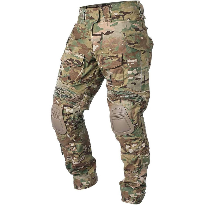 Штани з наколінниками гармошка р.3XL АХ