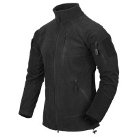 Кофта флісова термофліс Helikon-Tex Alpha Tactical Jacket BLACK р.S