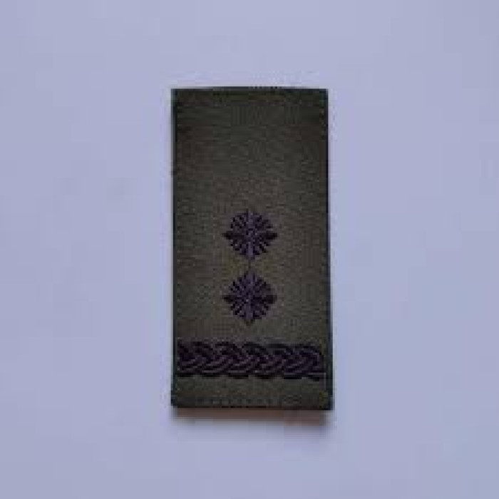 Погон олива Підполковник тканина