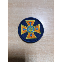 Шеврон кокарда ДСНС 5 см (ВВ)