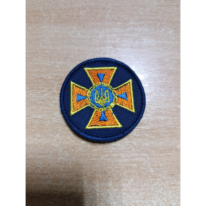 Шеврон кокарда ДСНС 5 см (ВВ)