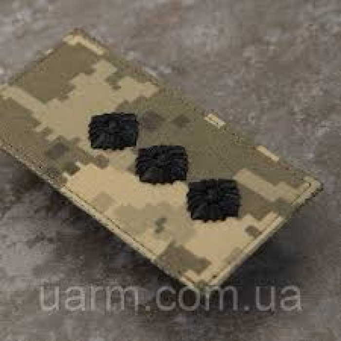 Погон піксель Старший лейтенант  тканина