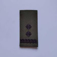 Погон олива Підполковник тканина
