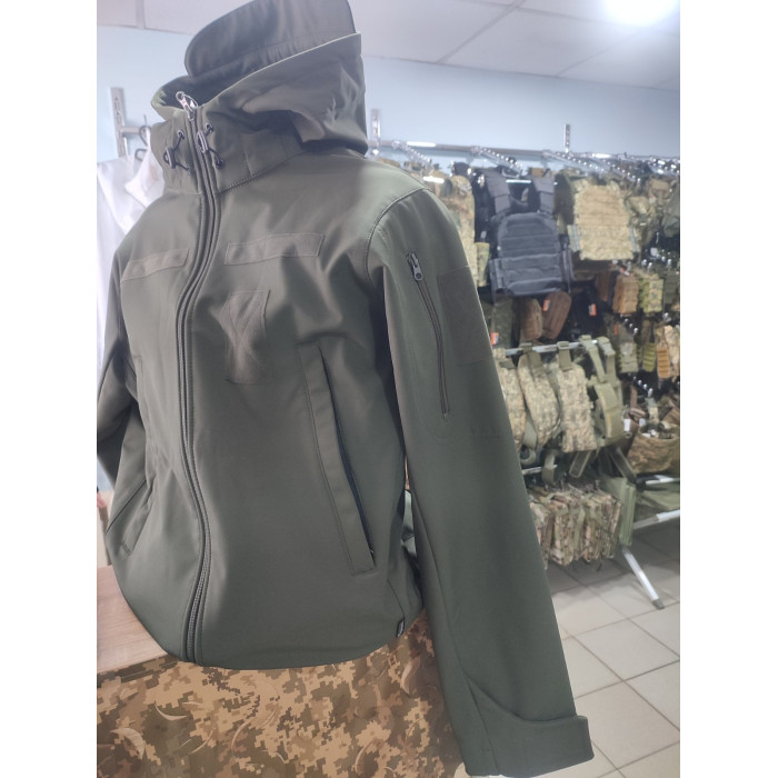 Куртка олива Soft Shell р 48 ВВ