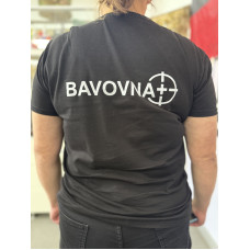 Футболка чорна BAVOVNA +